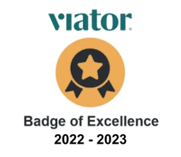 Viator Badge of Excellence 2022 to 2023