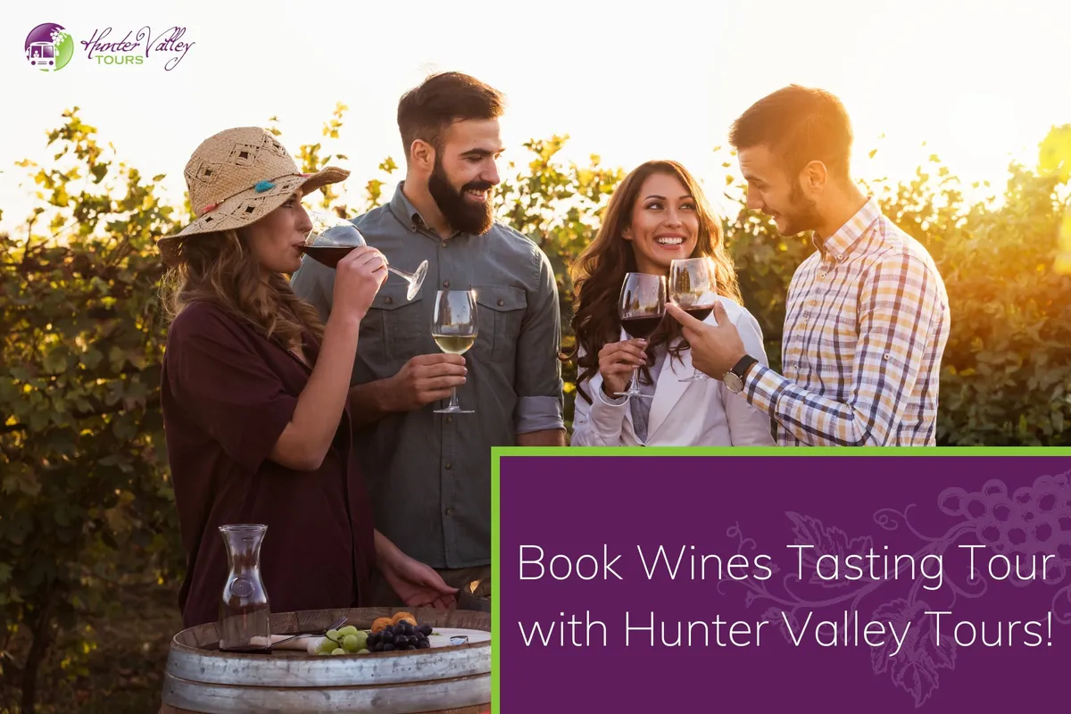 Book Wines Tasting Tour with Hunter Valley Tours!