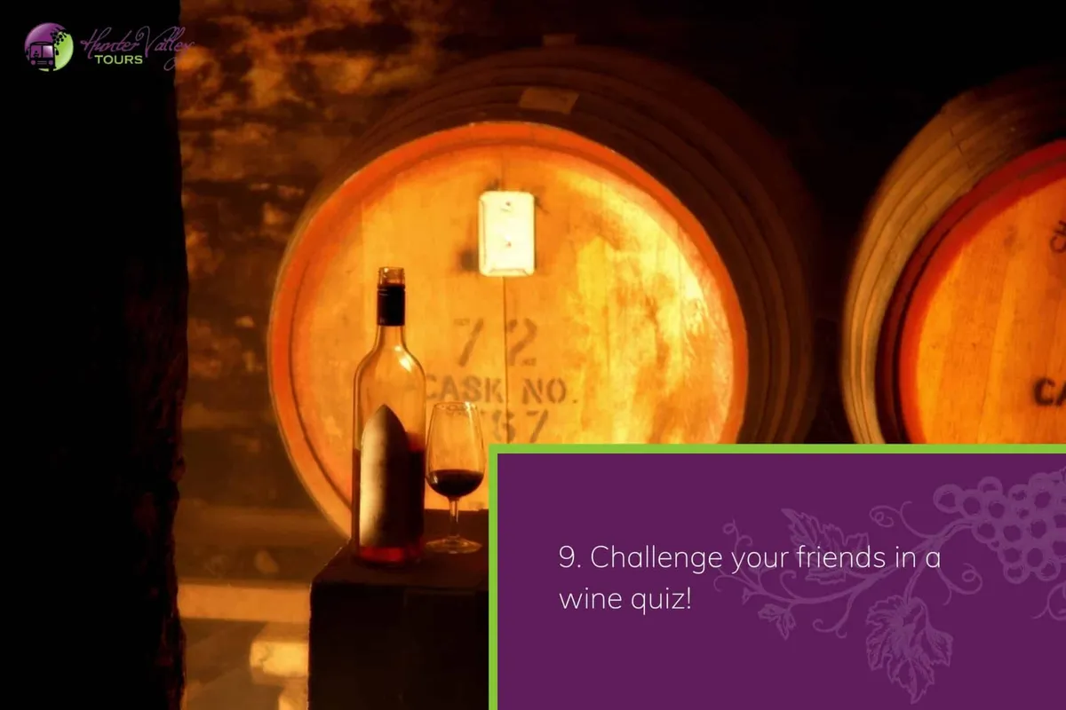Challenge your friends in a wine quiz!