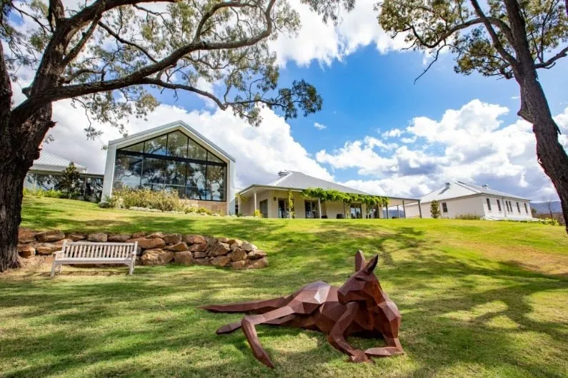 Enjoy a taste of luxury – and fine wine! – at Spicer’s Guesthouse. Credit: Destination NSW