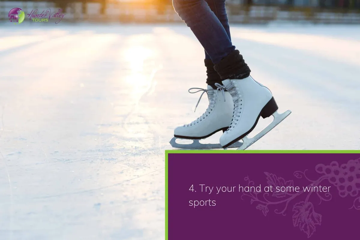 Try your hand at some winter sports