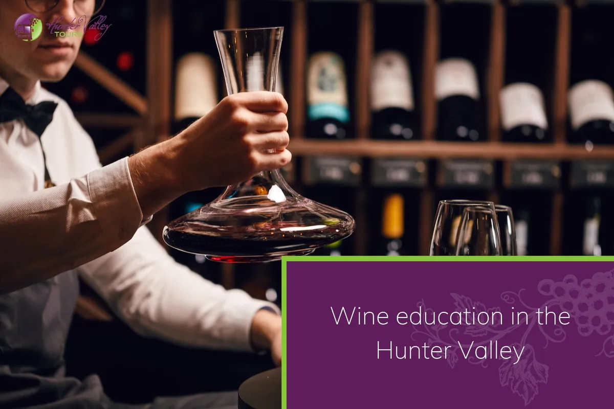 Wine education in the Hunter Valley