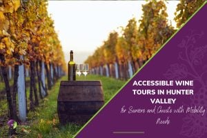 Accessible Wine Tours in Hunter Valley for Seniors and Guests with Mobility Needs